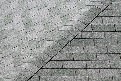 Gray Asphalt Shingle Roof Texture